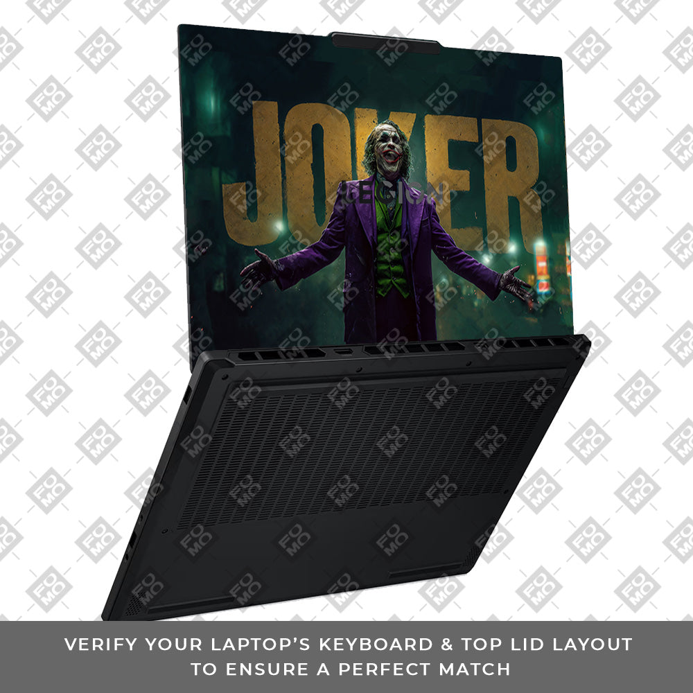 The Joker Chaos Lenovo Legion 5 15AHP10 Laptop Skin