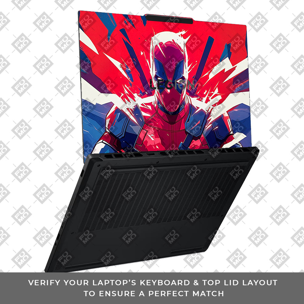 Deadpool Power Burst Lenovo Legion 5 15AHP10 Laptop Skin
