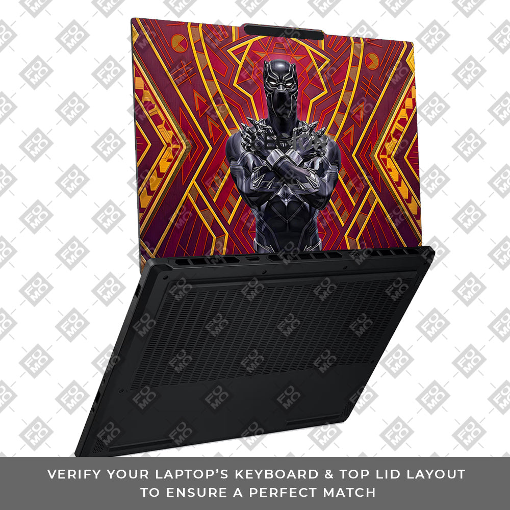 Wakanda Royal Power Lenovo Legion 5 15AHP10 3D Laptop Skin