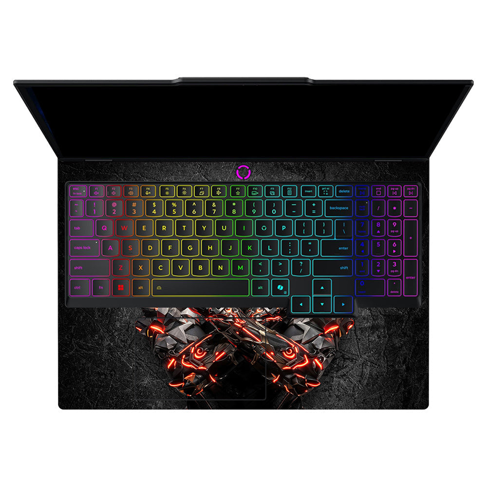 Black Panther Glowing Fury Lenovo Legion 5 15AHP10 Laptop Skin