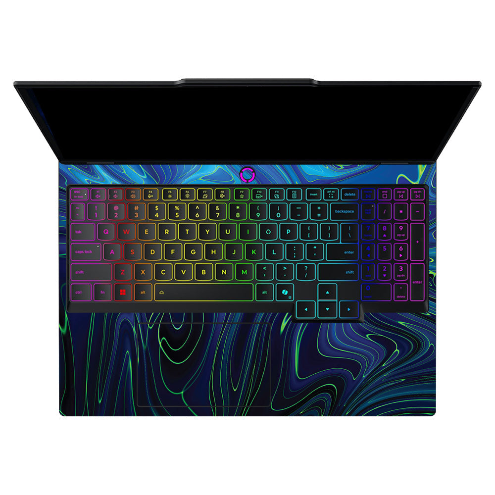 Cobalt Liquid Design Lenovo Legion 5 15IRX10 Laptop Skin