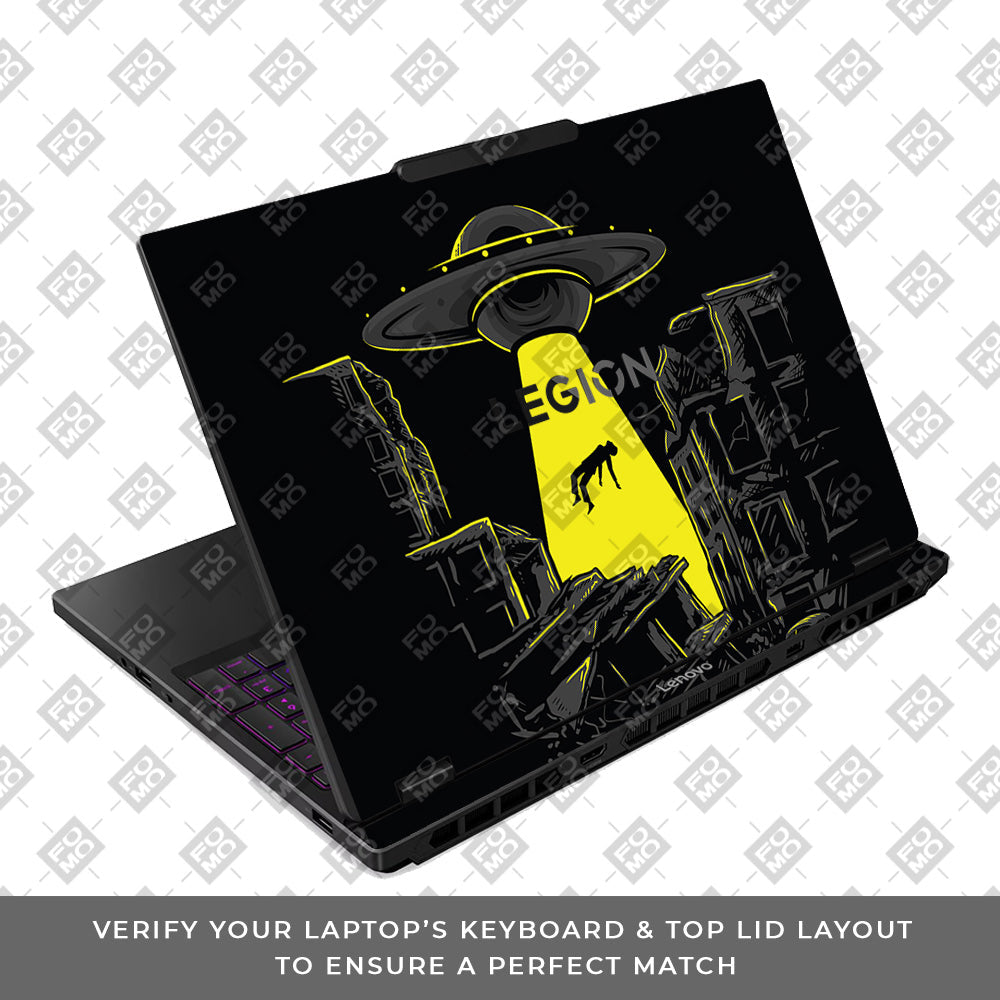 Alien Abduction Lenovo Legion 5 15IRX10 Laptop Skin