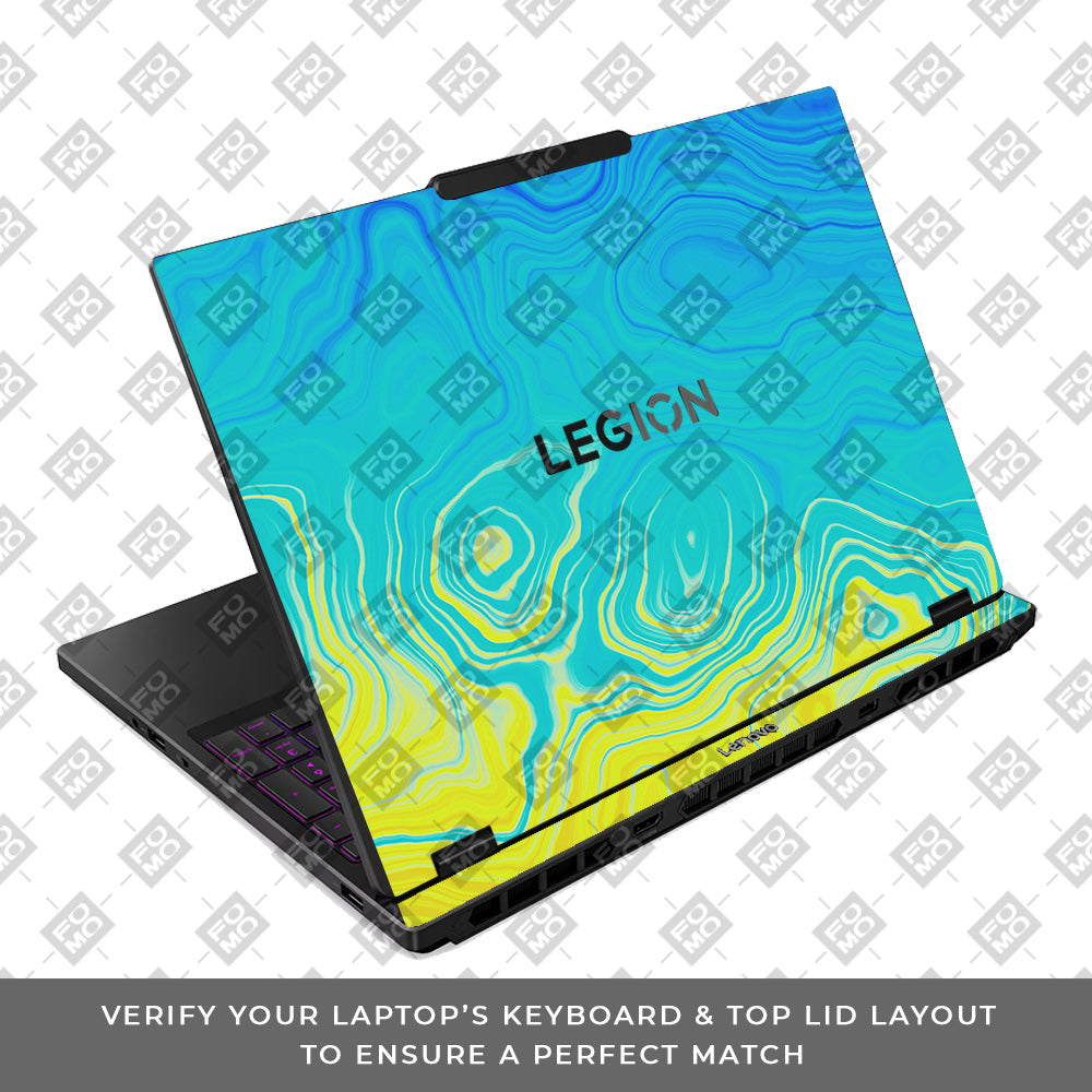 Ocean Gradient Waves Lenovo Legion 5 15IRX10 Laptop Skin