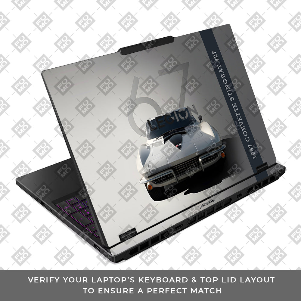 1967 Corvette Stingray 427 Lenovo Legion 5 15IRX10 Laptop Skin