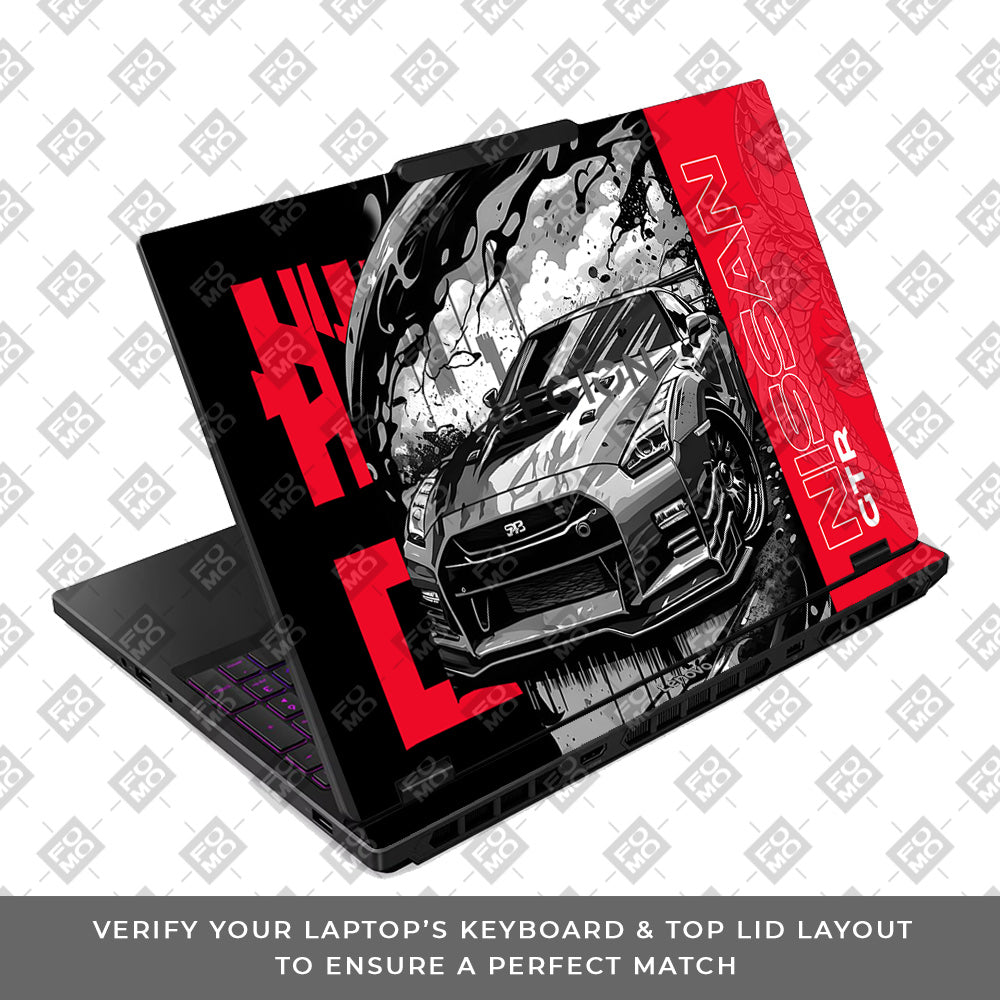 Nissan GTR Thrill Lenovo Legion 5 15IRX10 Laptop Skin