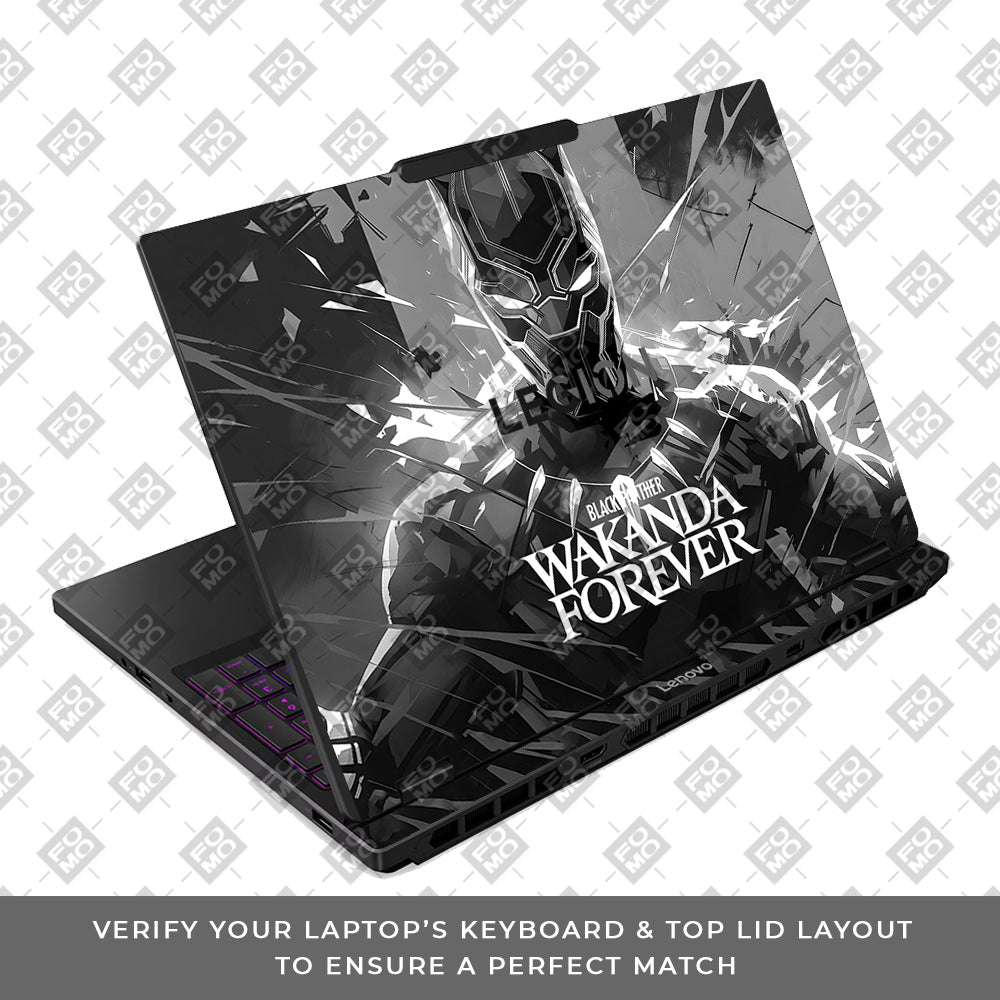 Black Panther Wakanda Forever Lenovo Legion 5 15IRX10 Laptop Skin