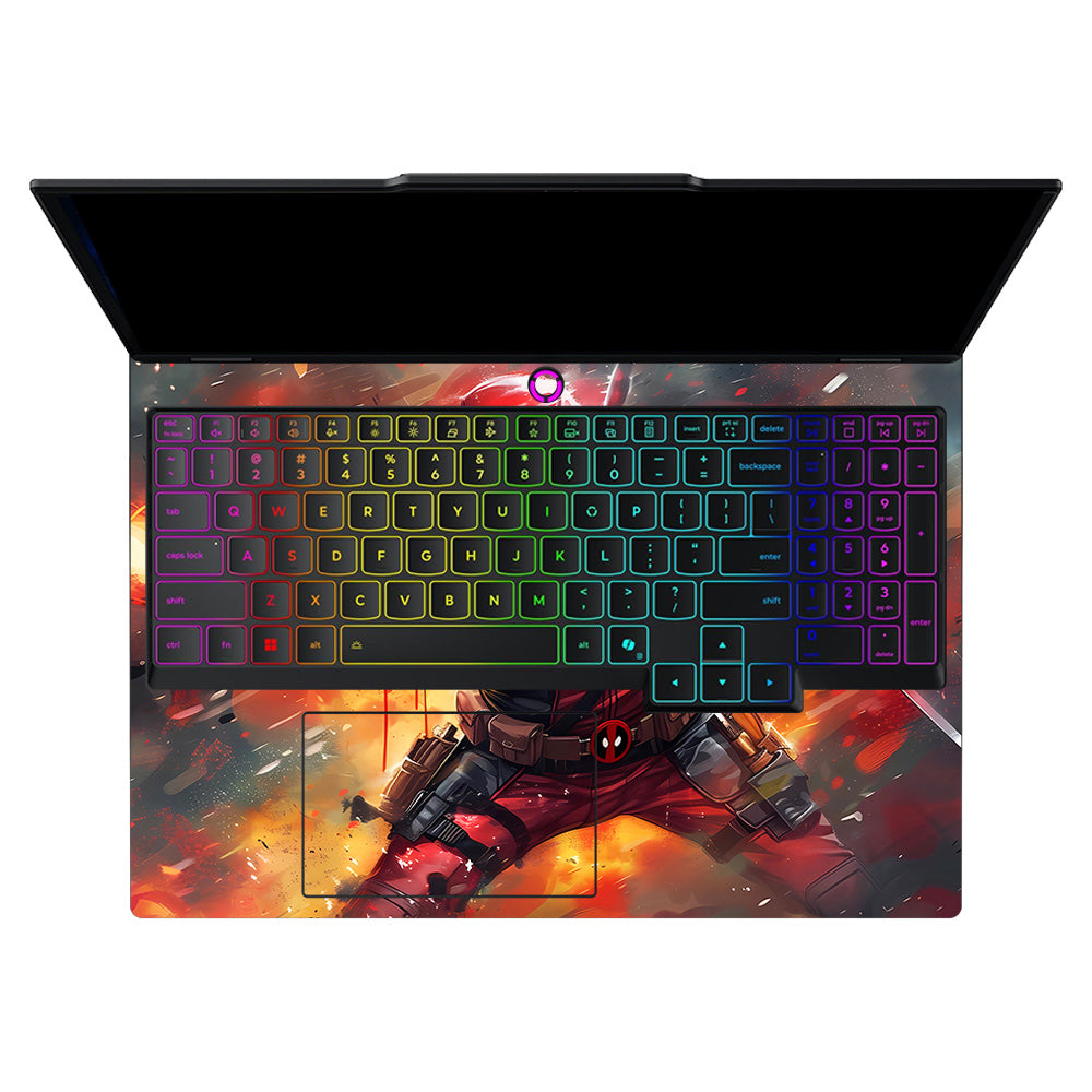 Deadpool in Action Lenovo Legion 5 15IAX10 Laptop Skin