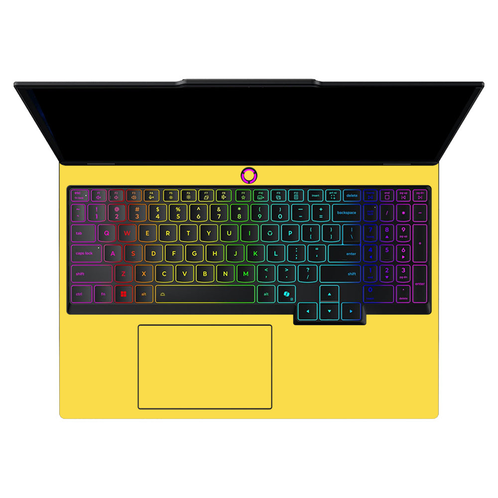 Textured Yellow Lenovo Legion 5 15IAX10 Laptop Skin
