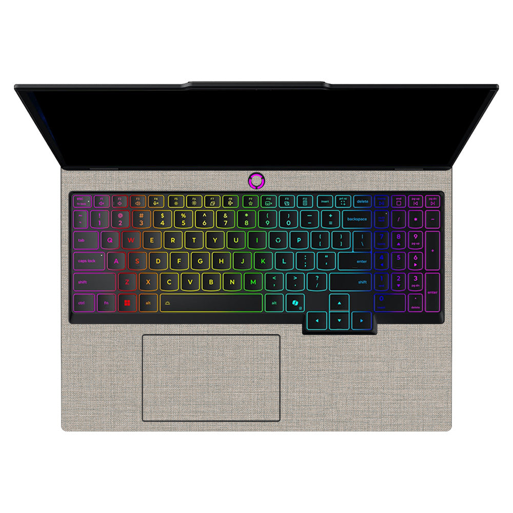 Textured Fabric Grey Lenovo Legion 5 15IAX10 Laptop Skin