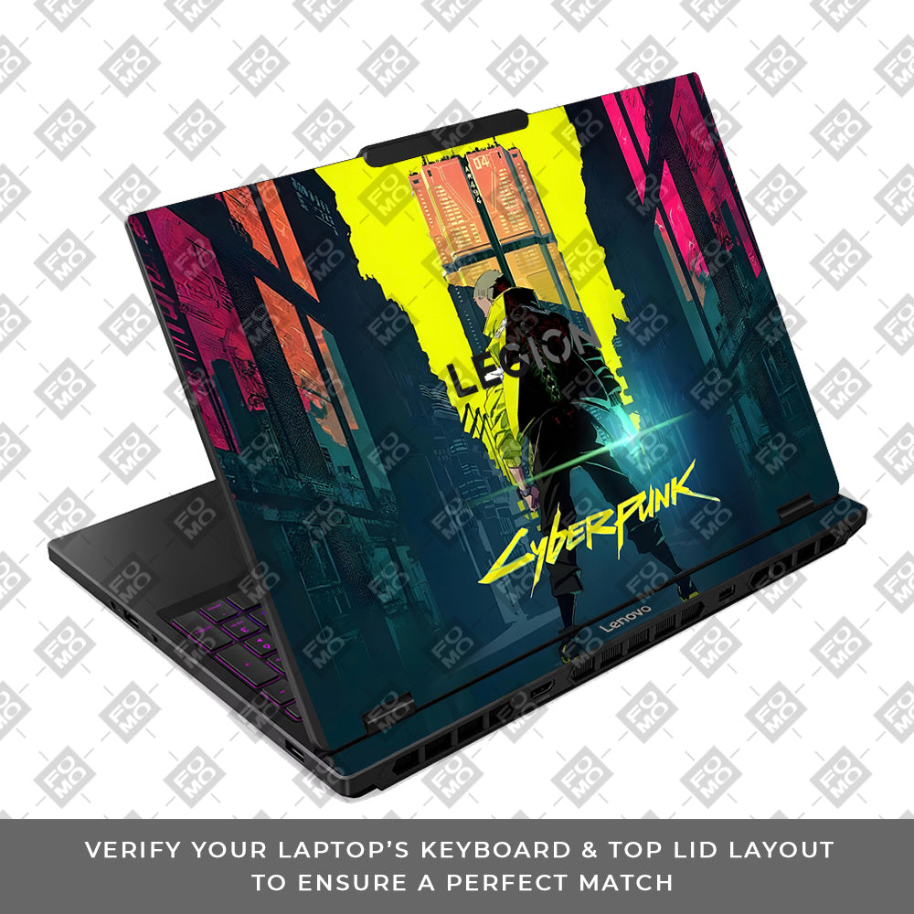 Cyberpunk Uprising Lenovo Legion 5 15IRX10 Laptop Skin