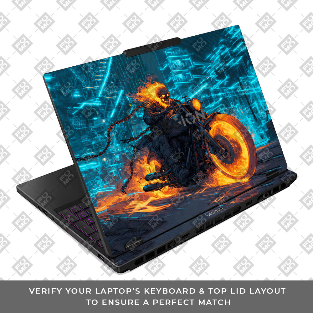 Hellfire Rider Lenovo Legion 5 15IRX10 Laptop Skin