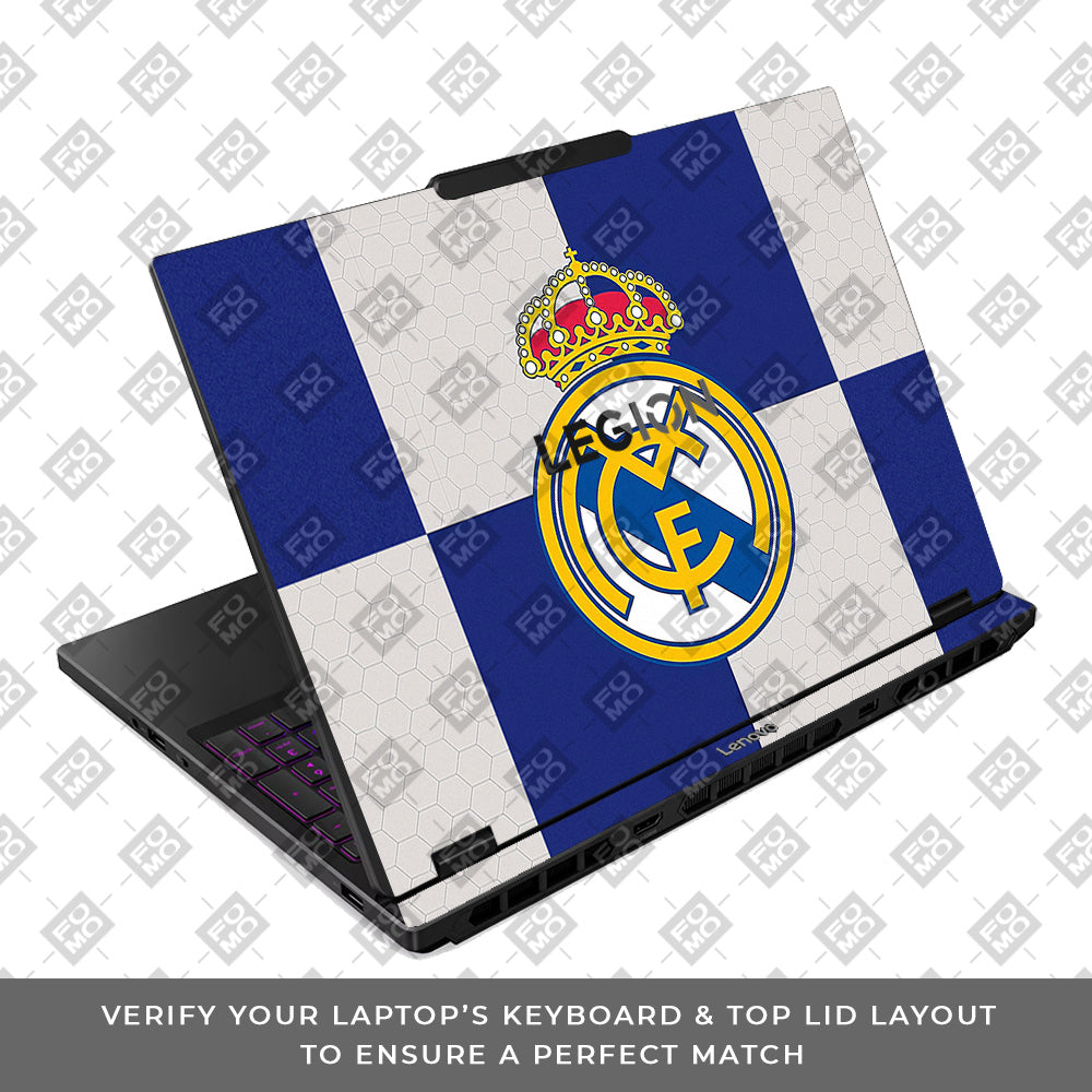 Royal Reign Real Madrid Glory Lenovo Legion 5 15IRX10 Laptop Skin