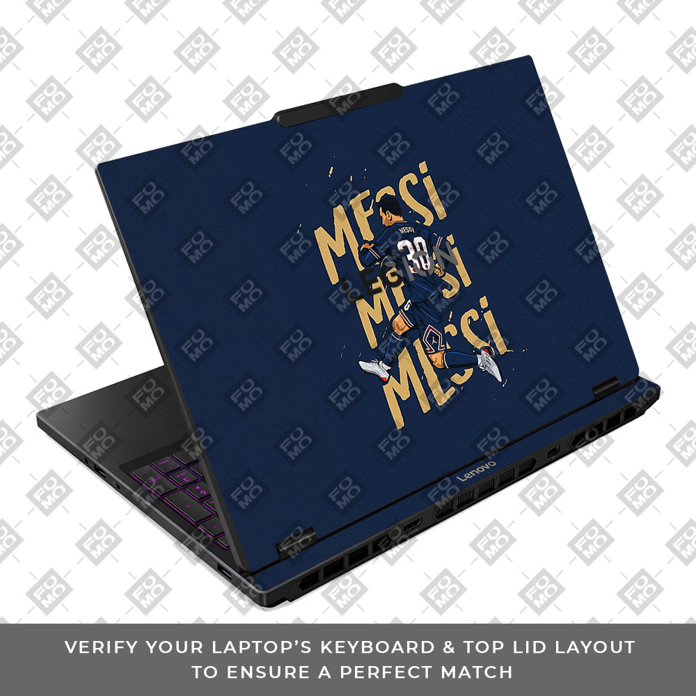 Messi Motion Masterpiece Lenovo Legion 5 15IRX10 Laptop Skin
