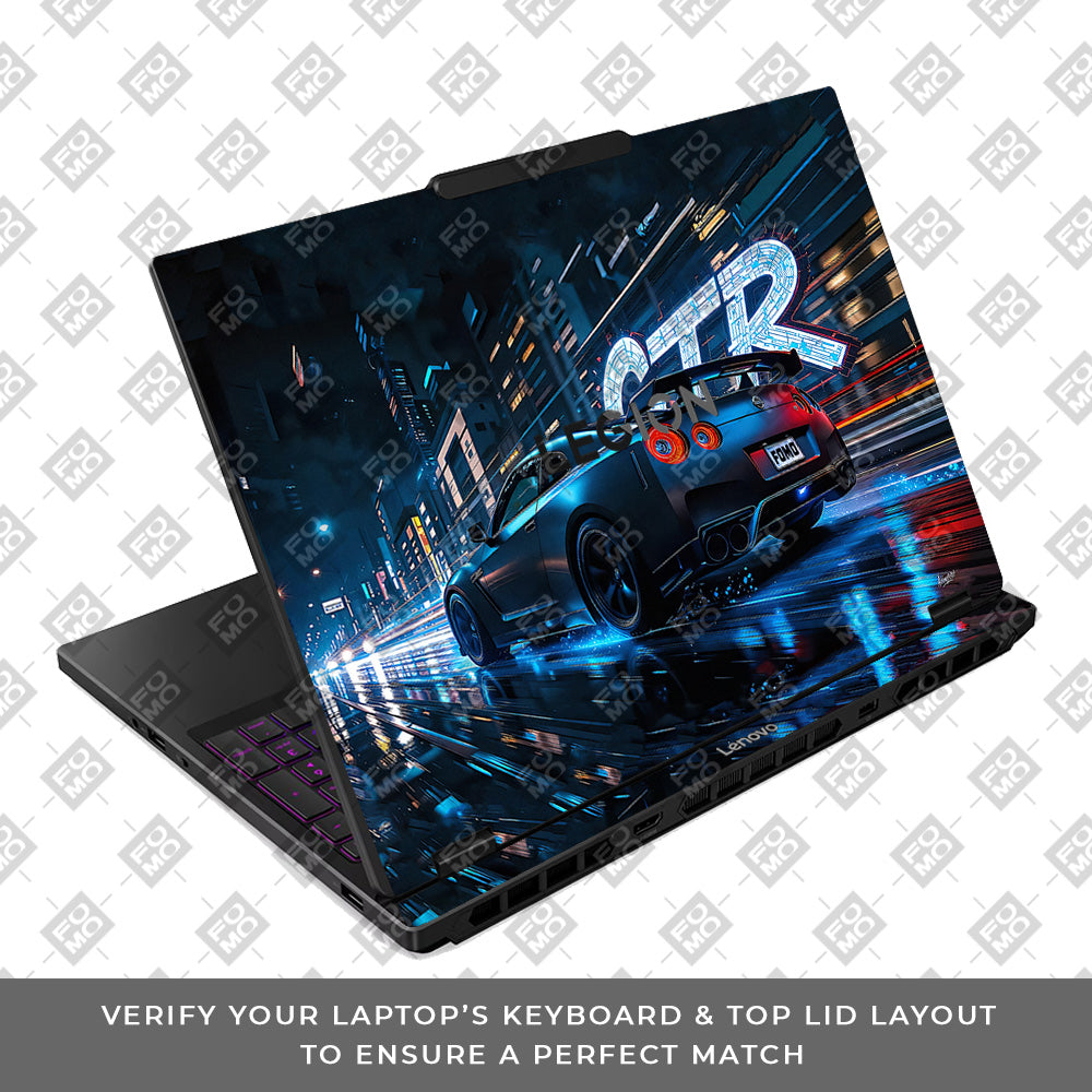 Neon GTR Nights Lenovo Legion 5 15IRX10 Laptop Skin