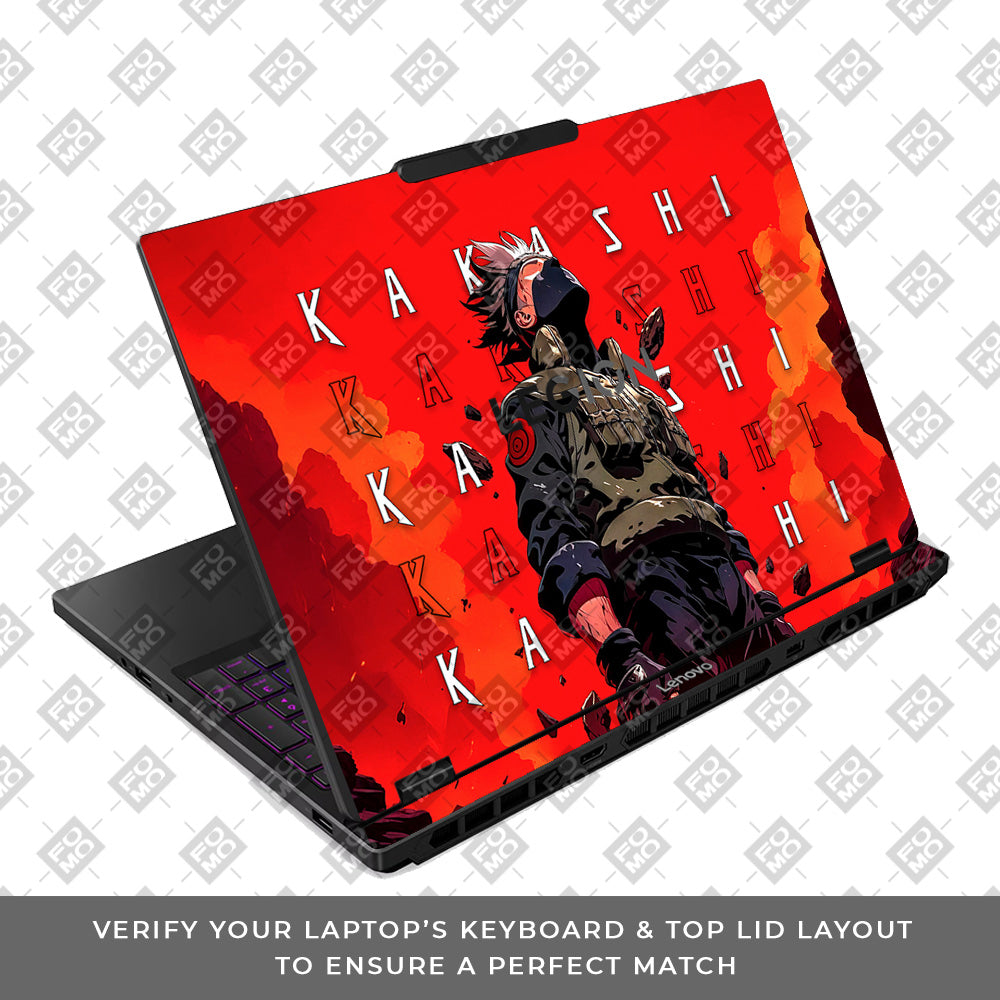 Kakashi Hatake Inferno Lenovo Legion 5 15IRX10 Laptop Skin