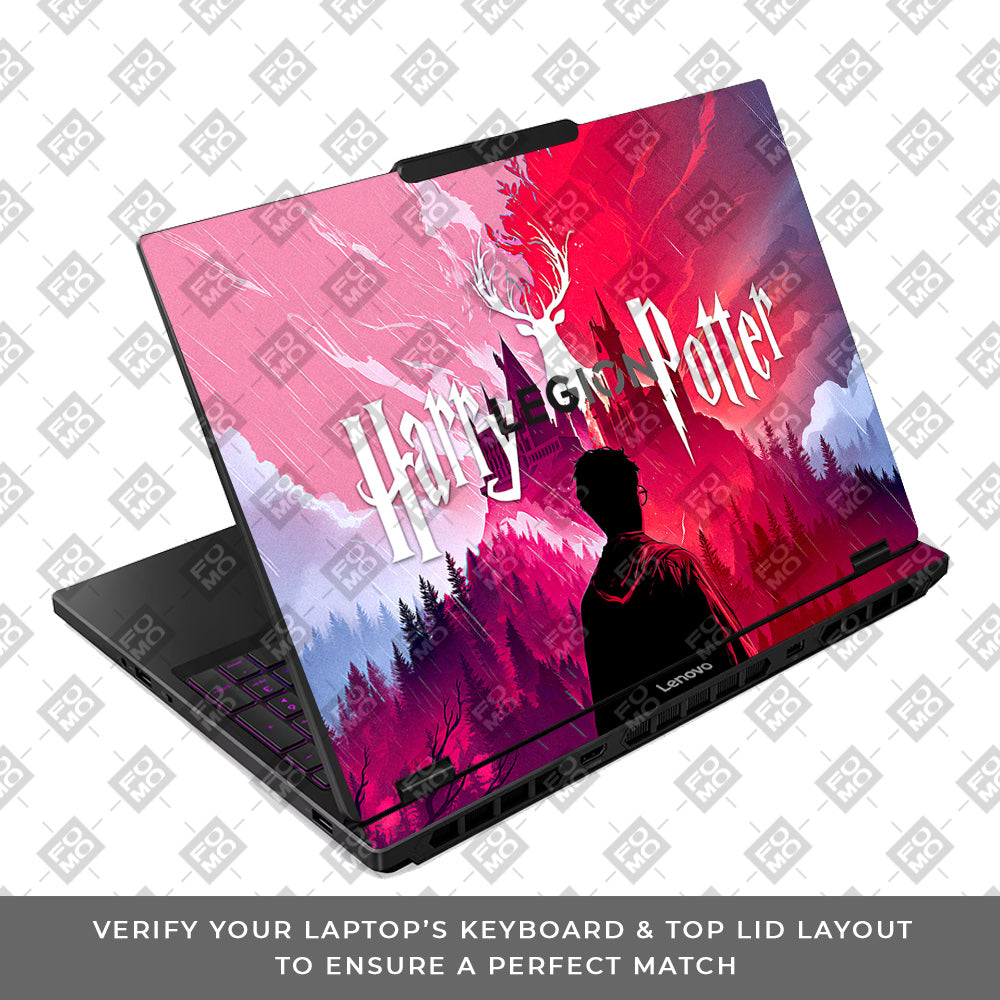 Harry Potter Magical Hogwarts Lenovo Legion 5 15IRX10 Laptop Skin