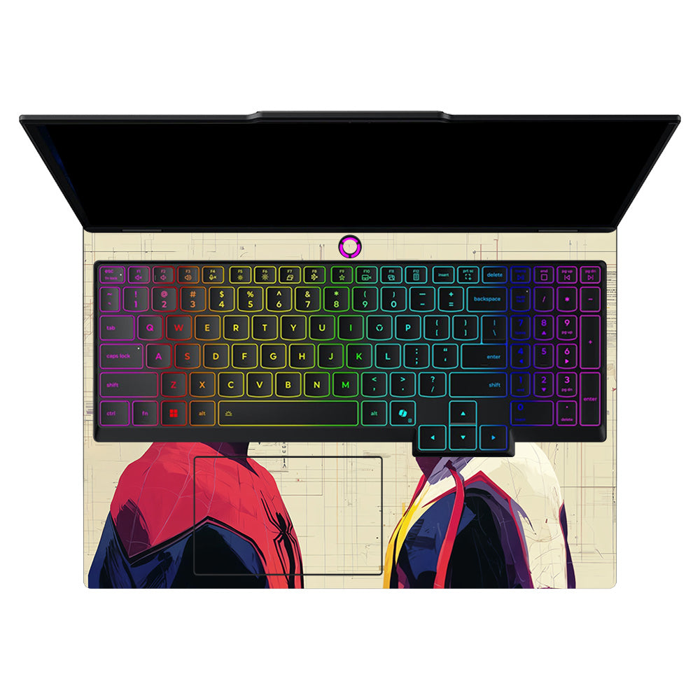 Web Hero Duo Lenovo Legion 5 15IAX10 Laptop Skin