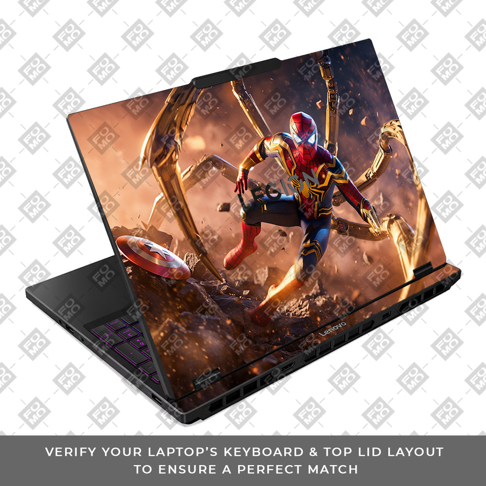 Spider Man Mech Arms Lenovo Legion 5 15IRX10 Laptop Skin