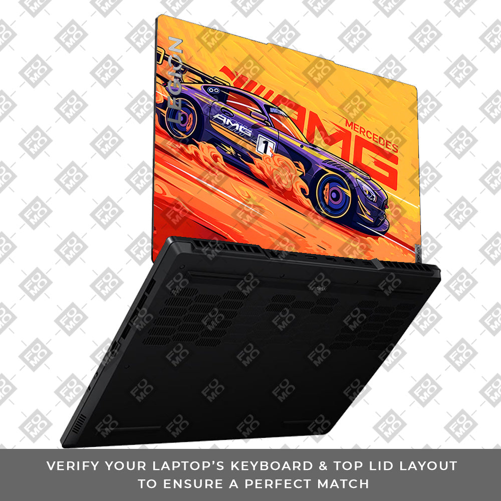 Mercedes AMG Lenovo Legion 5 15ARP8 Laptop Skin