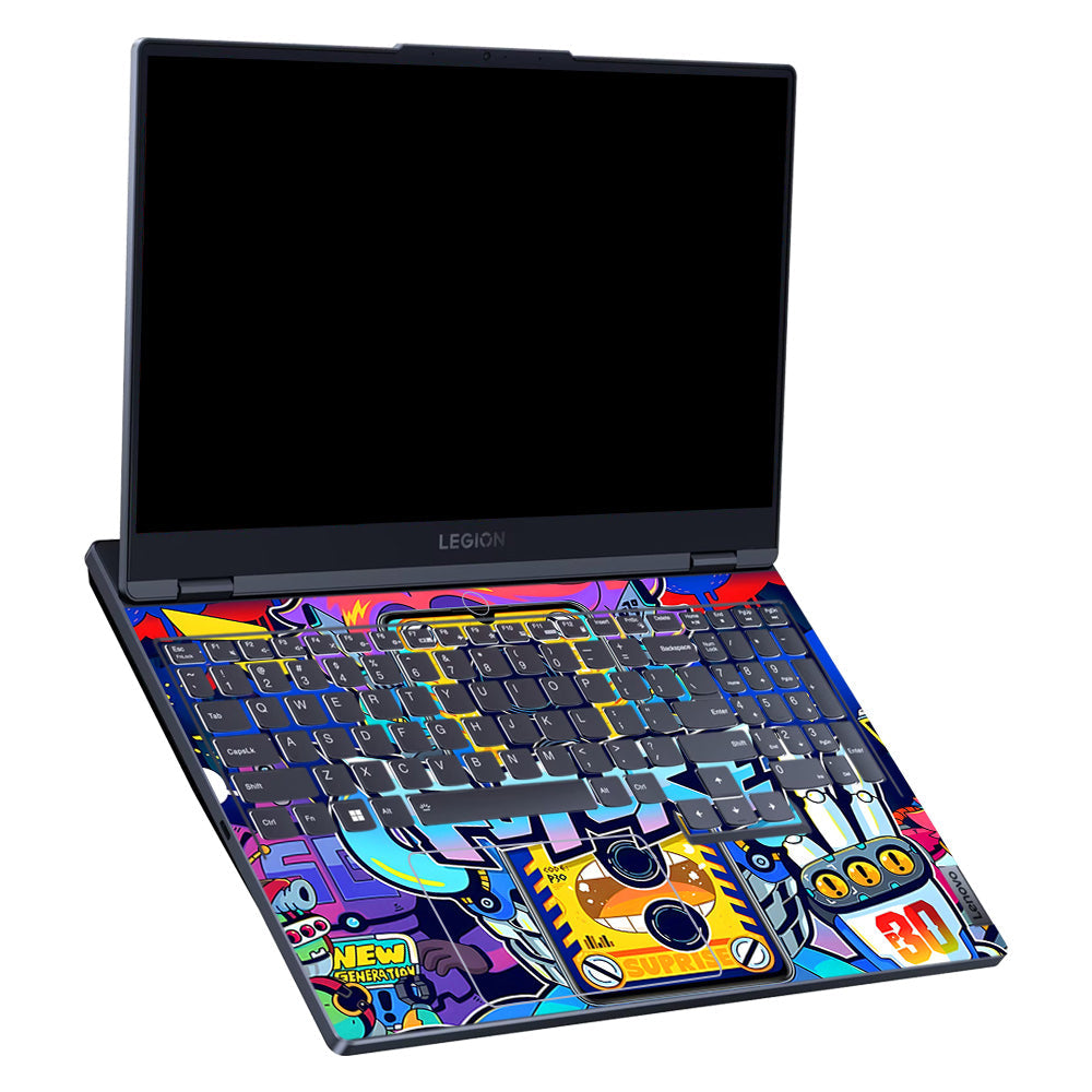 Futuristic Cyberpunk Vision Lenovo Legion 5 15ARP8 Laptop Skin