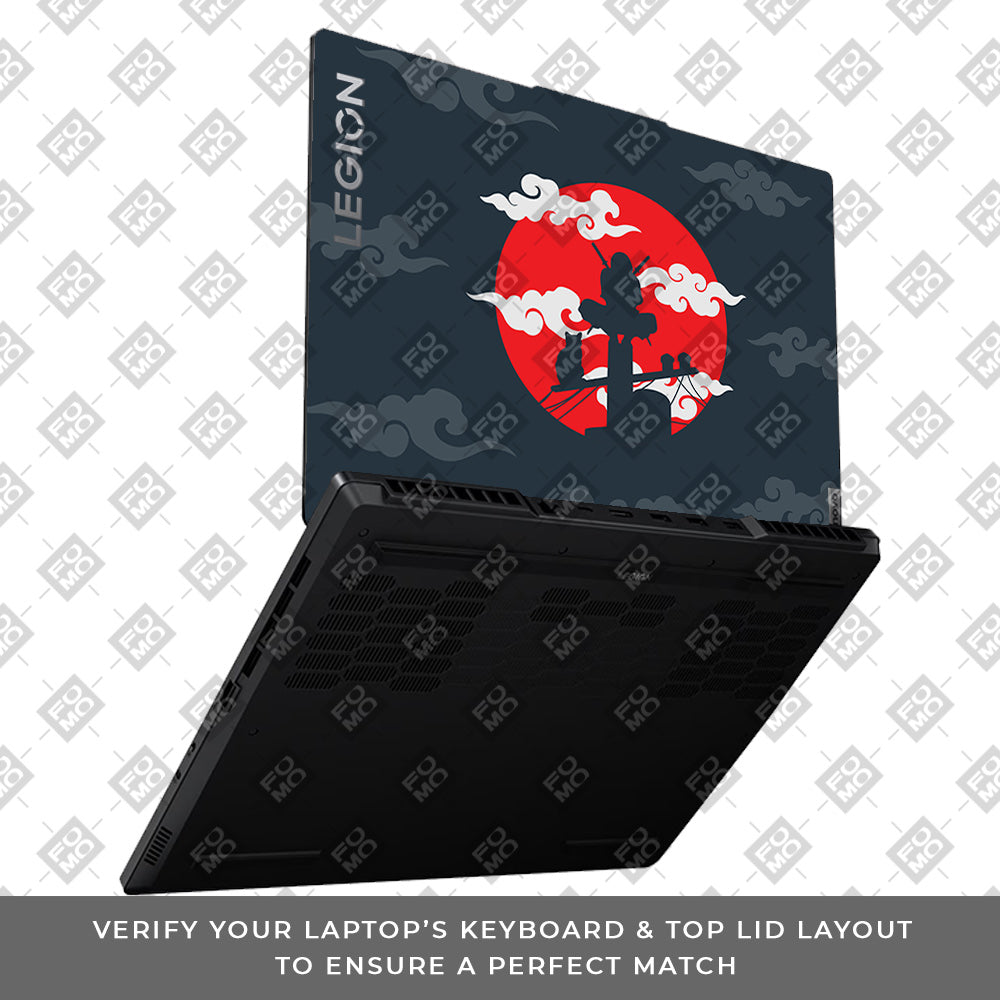 Itachi Uchiha Lenovo Legion 5 15ARP8 3D Laptop Skin