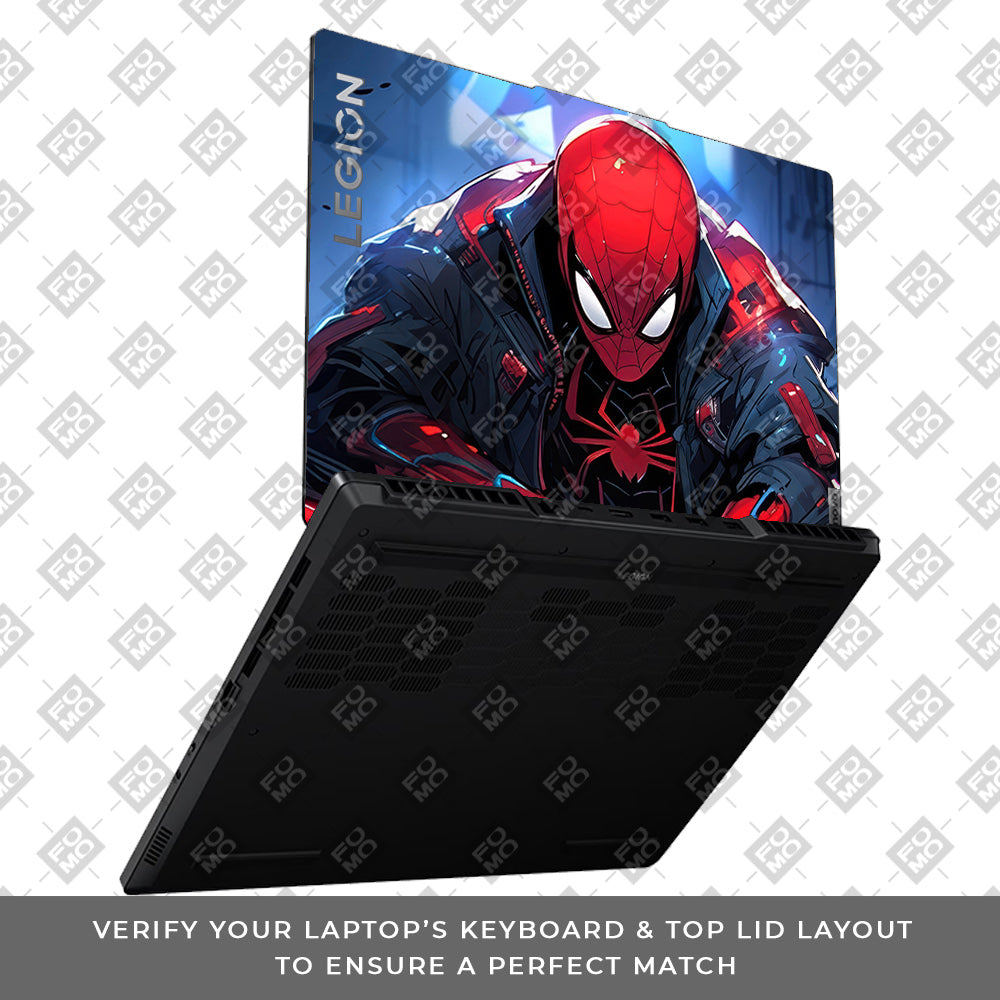 Spiderman Classic Lenovo Legion 5 15ARP8 3D Laptop Skin