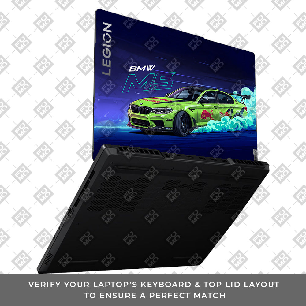 BMW M5 Lenovo Legion 5 15ARP8 Laptop Skin