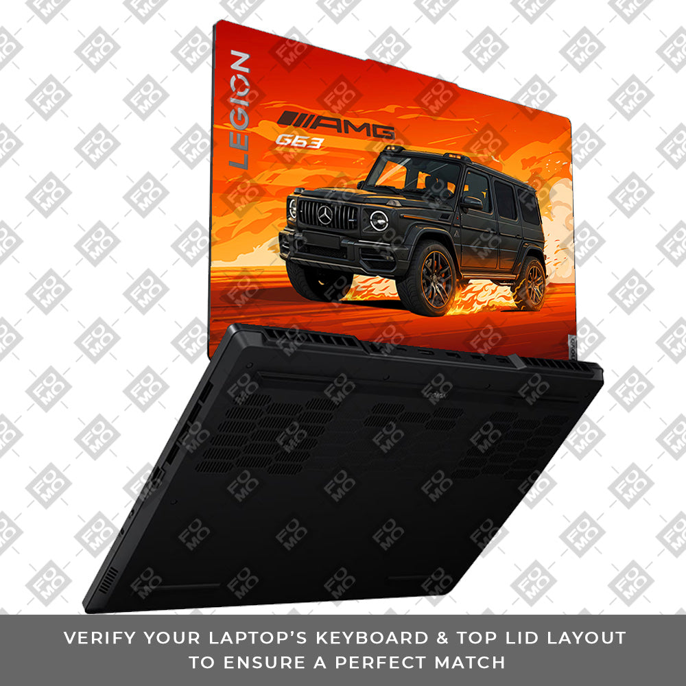 Mercedes AMG G63 Lenovo Legion 5 15ARP8 Laptop Skin