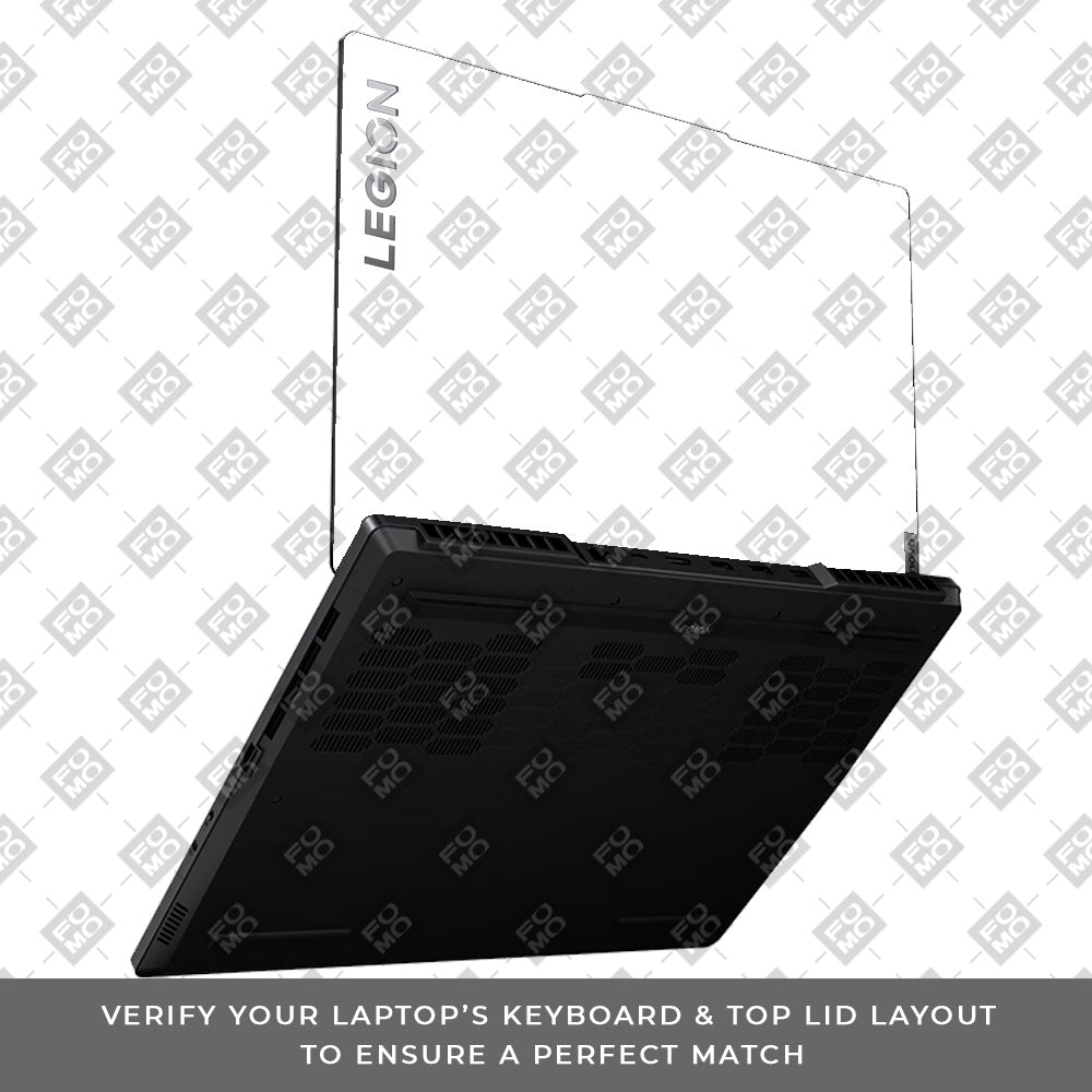 Textured White Lenovo Legion 5 15ARP8 Laptop Skin