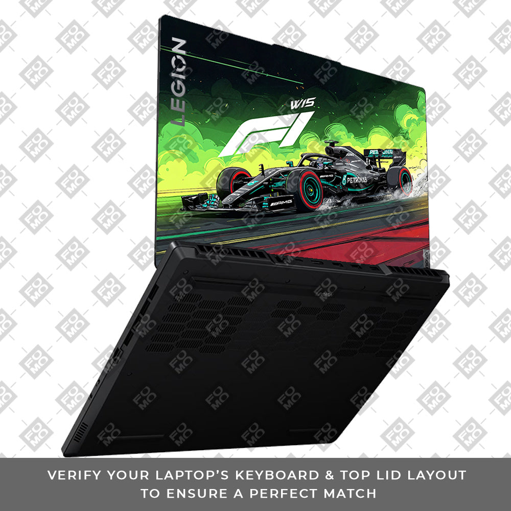 W15 F1 Red Bull x AMG Velocity Lenovo Legion 5 15ARP8 Laptop Skin