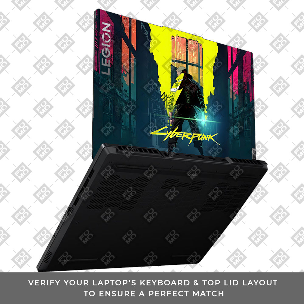 Cyberpunk Uprising Lenovo Legion 5 15ARP8 Laptop Skin