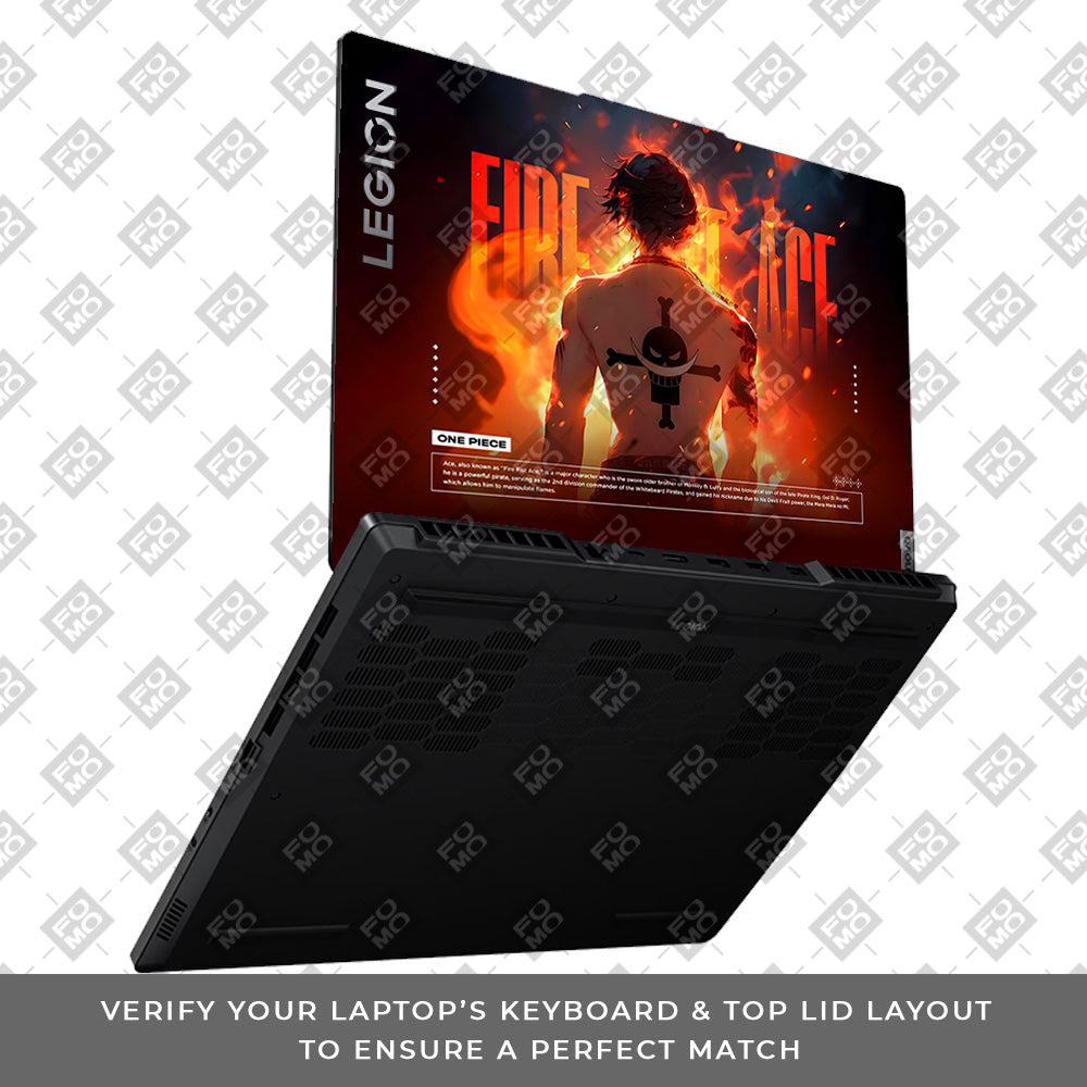 Fire Fist Ace Lenovo Legion 5 15ARP8 Laptop Skin