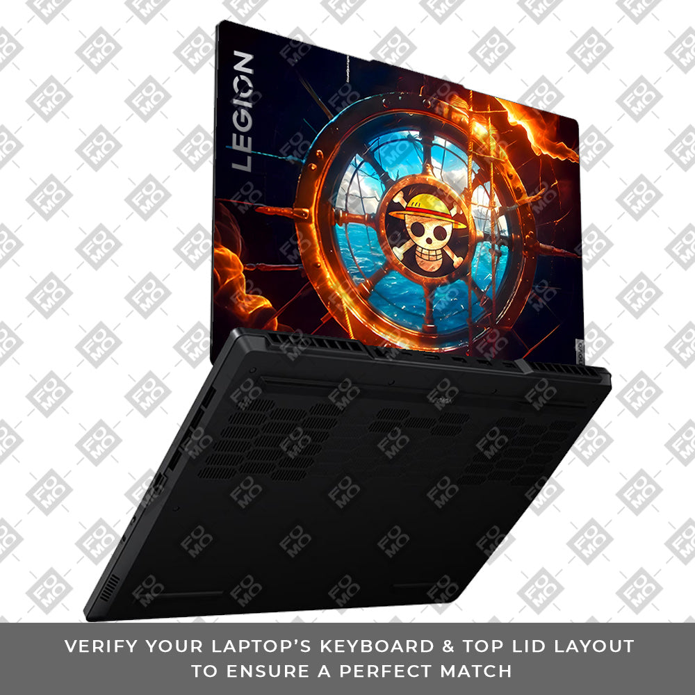Straw Hat Pirates Emblem Lenovo Legion 5 15ARP8 Laptop Skin