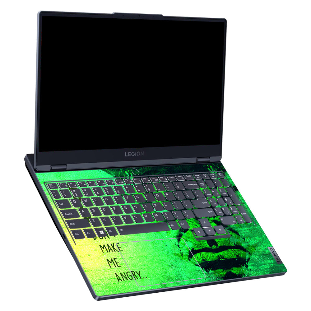 Hulk Don't Make Me Angry Lenovo Legion 5 15ARP8 Laptop Skin