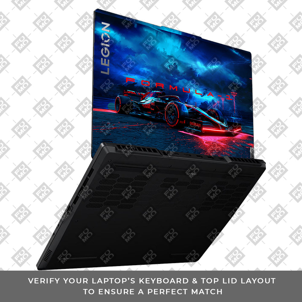 Fututristic Formula 1 Lenovo Legion 5 15ARP8 Laptop Skin