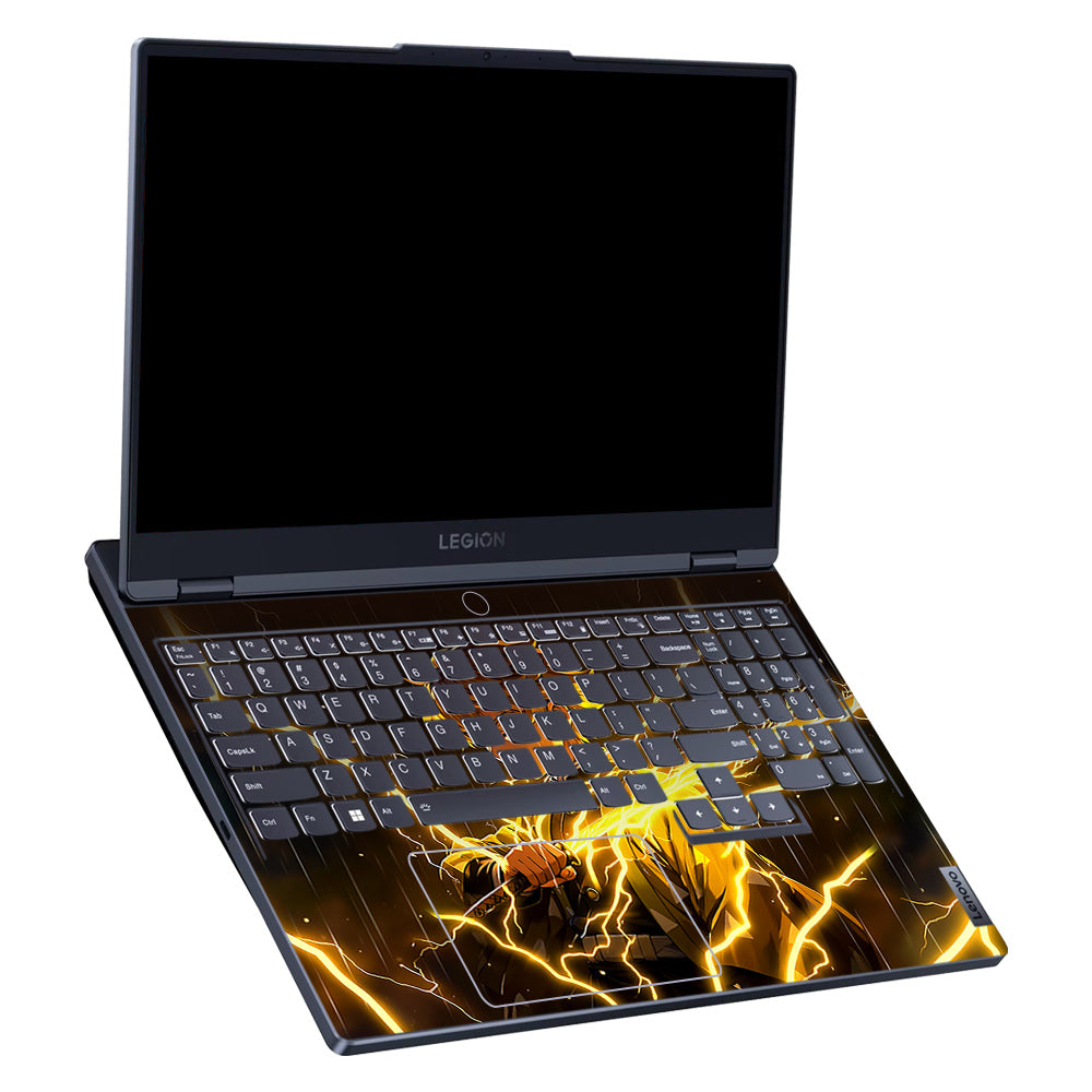 Thunder Soul Lightning Zenitsu Lenovo Legion 5 15IRX9 3D Laptop Skin