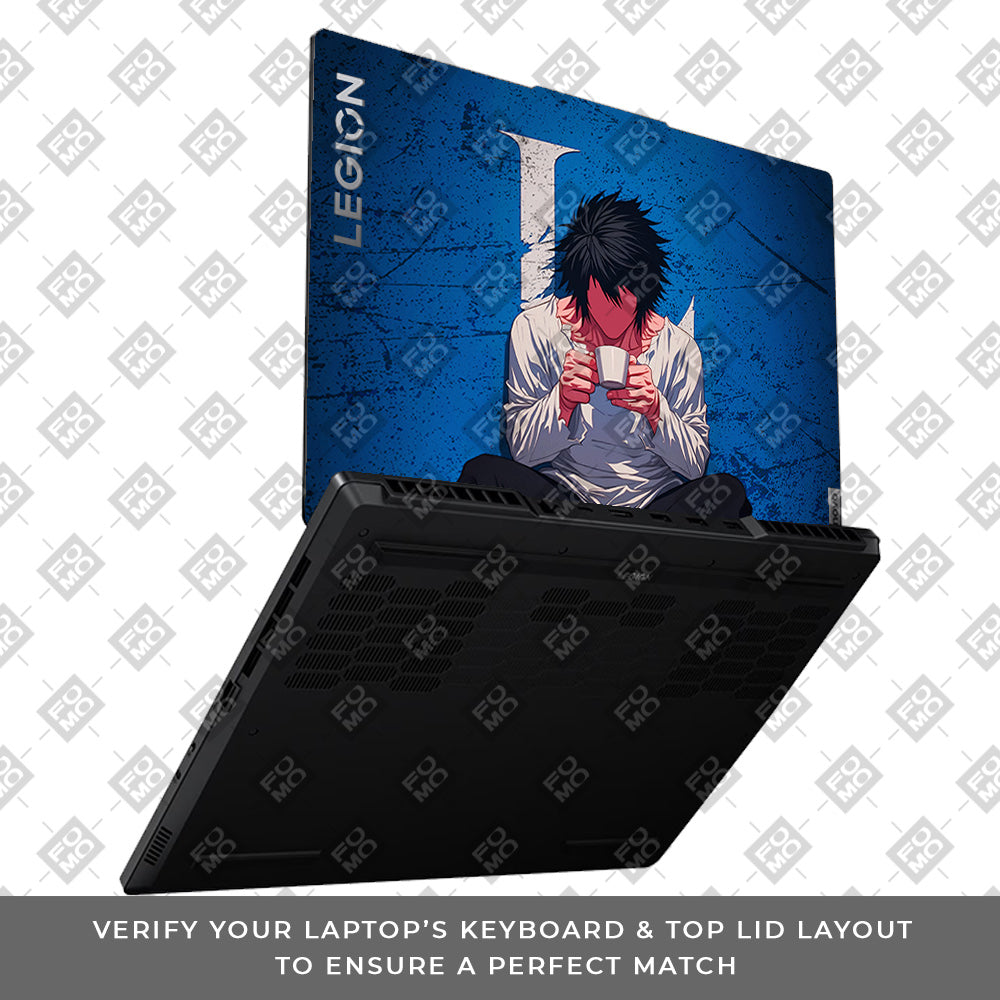 Death Note L Lawliet Lenovo Legion 5 15ARP8 Laptop Skin