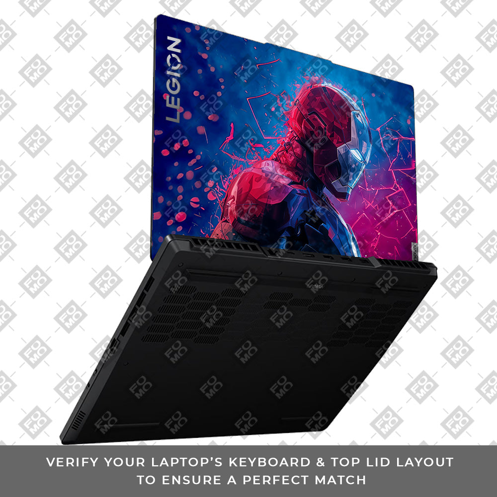 Iron Man Neon Tech Lenovo Legion 5 15ARP8 Laptop Skin