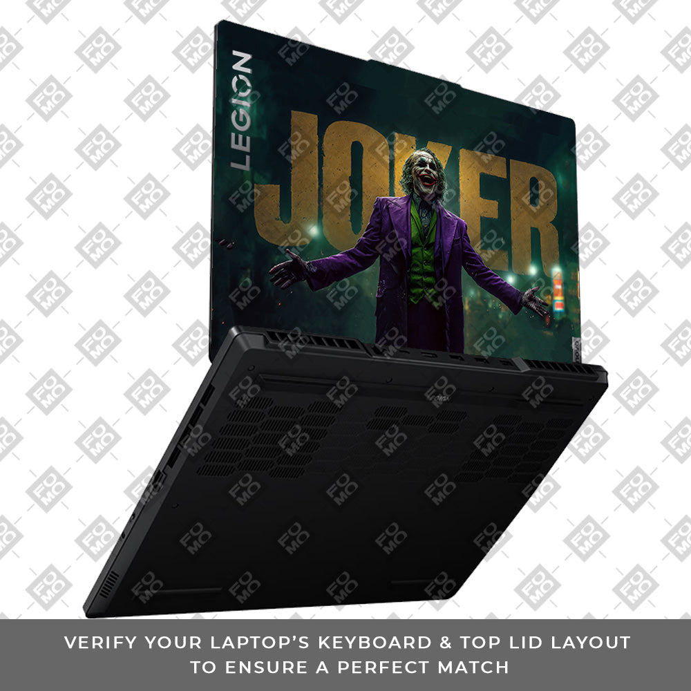 The Joker Chaos Lenovo Legion 5 15ARP8 Laptop Skin