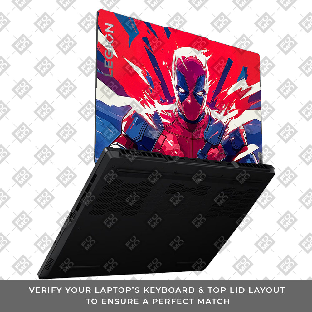 Deadpool Power Burst Lenovo Legion 5 15ARP8 Laptop Skin