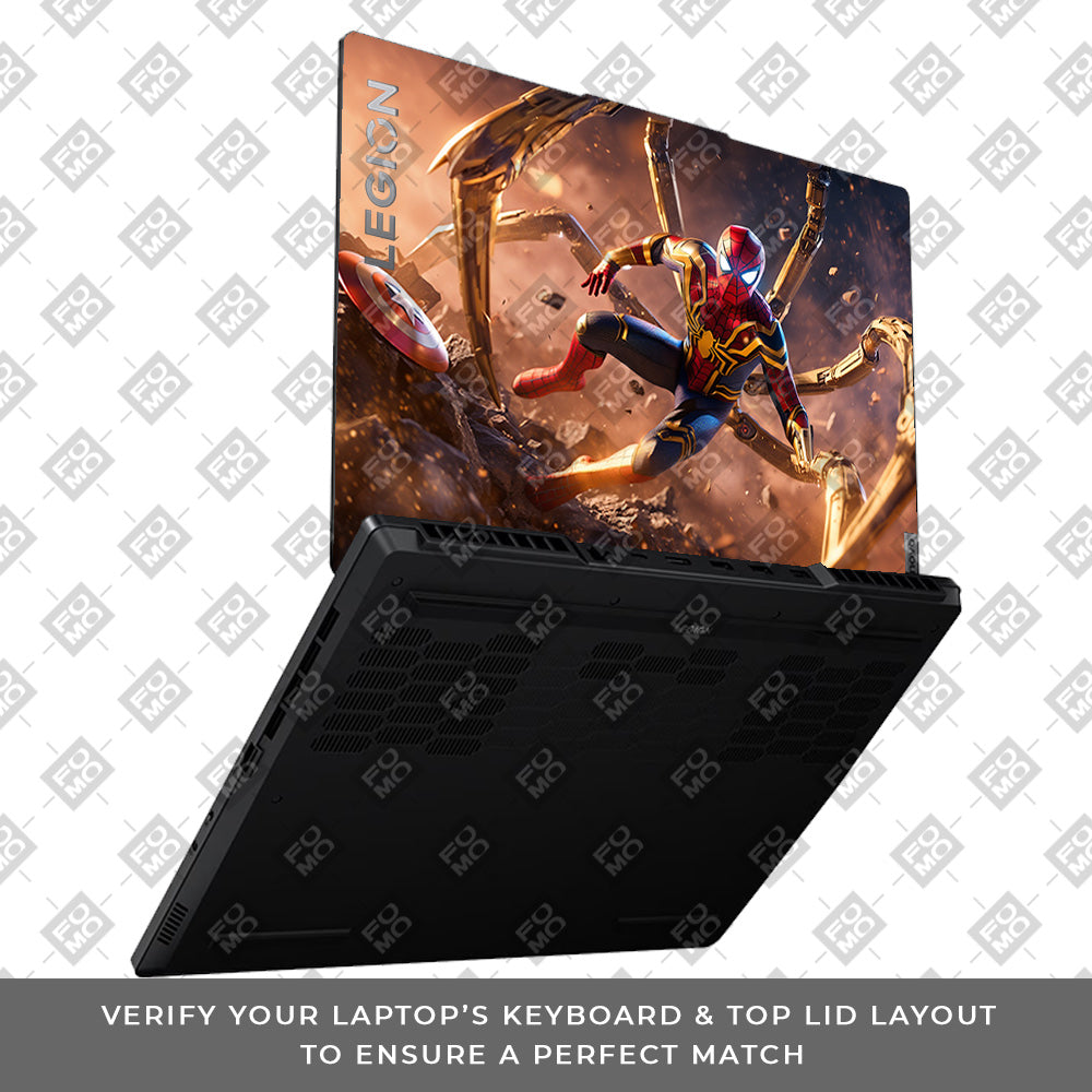 Spider Man Mech Arms Lenovo Legion 5 15ARP8 Laptop Skin