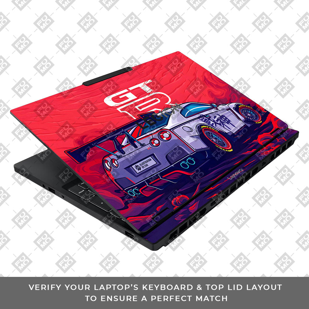 Nissan GTR Racing Edition Lenovo Legion 5 15IAX10 3D Laptop Skin
