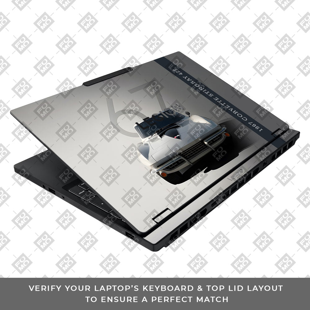 1967 Corvette Stingray 427 Lenovo Legion 5 15IAX10 Laptop Skin