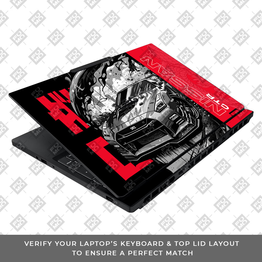 Nissan GTR Thrill Lenovo Legion 5 15IAX10 Laptop Skin