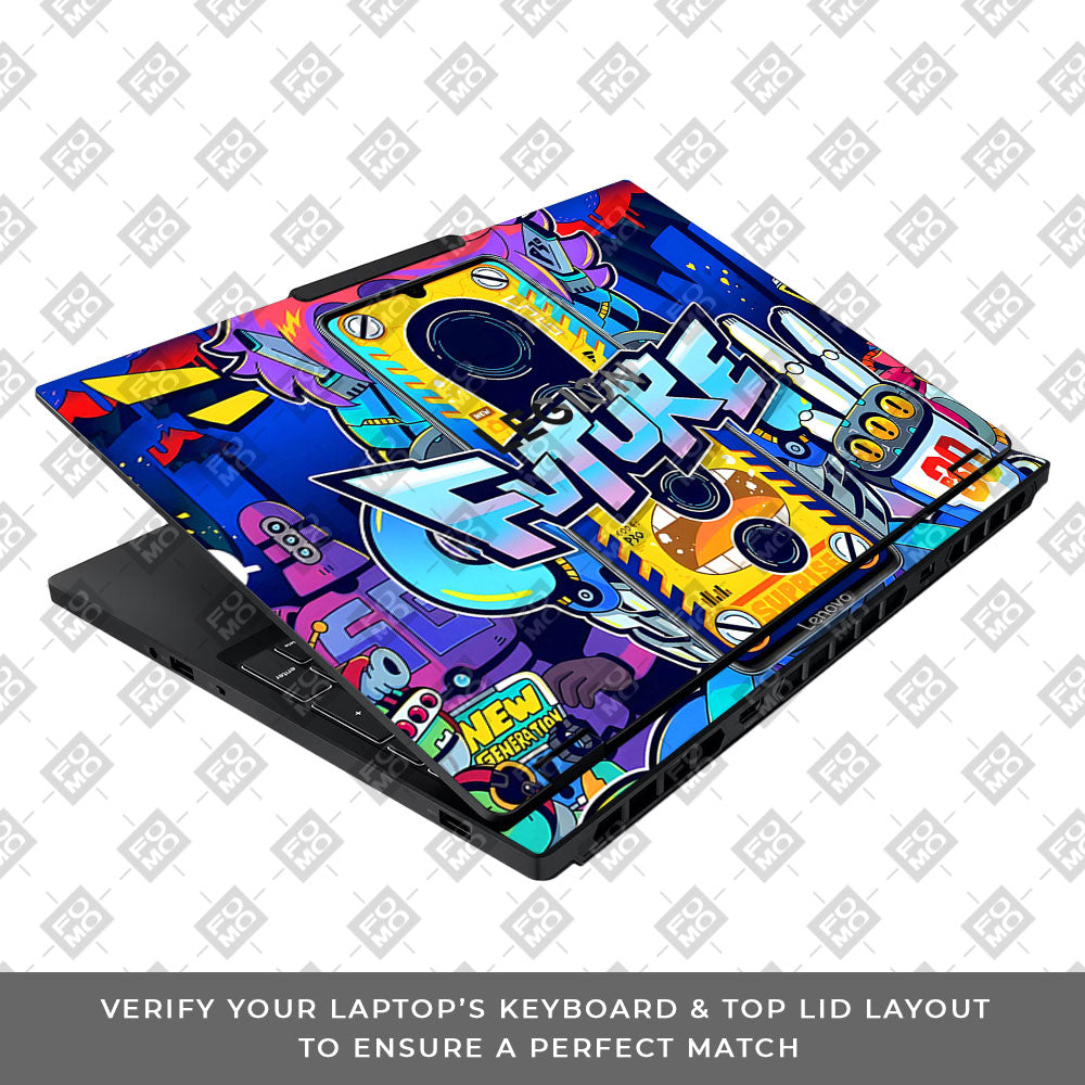 Futuristic Cyberpunk Vision Lenovo Legion 5 15IAX10 Laptop Skin