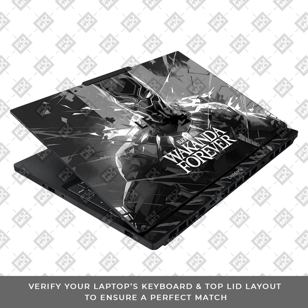 Black Panther Wakanda Forever Lenovo Legion 5 15IAX10 3D Laptop Skin