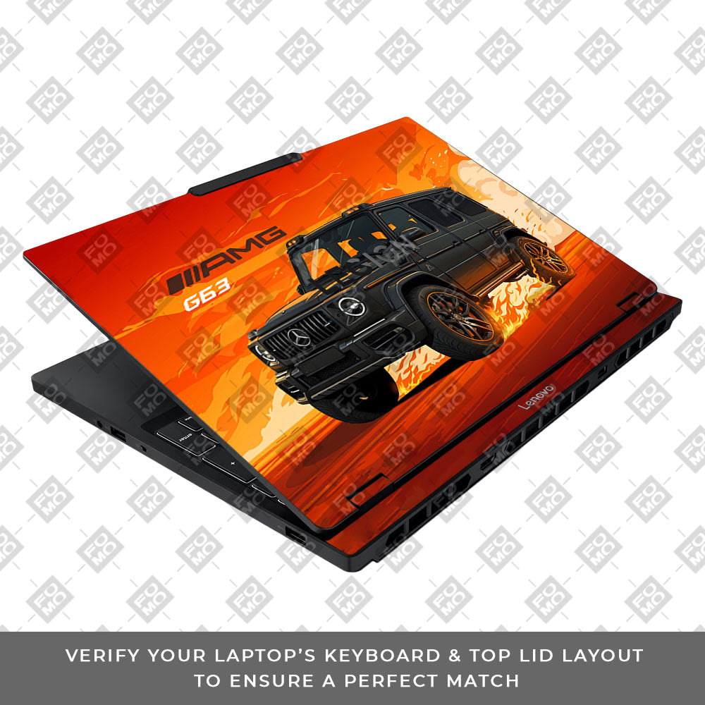 Mercedes AMG G63 Lenovo Legion 5 15IAX10 Laptop Skin