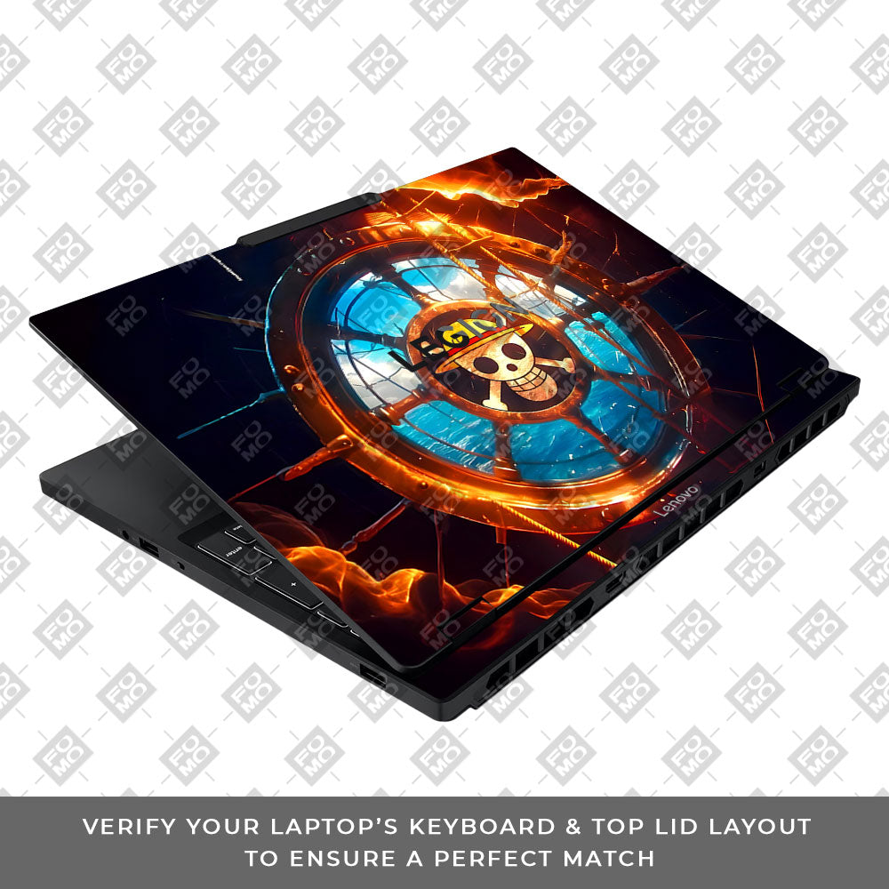 Straw Hat Pirates Emblem Lenovo Legion 5 15IAX10 Laptop Skin