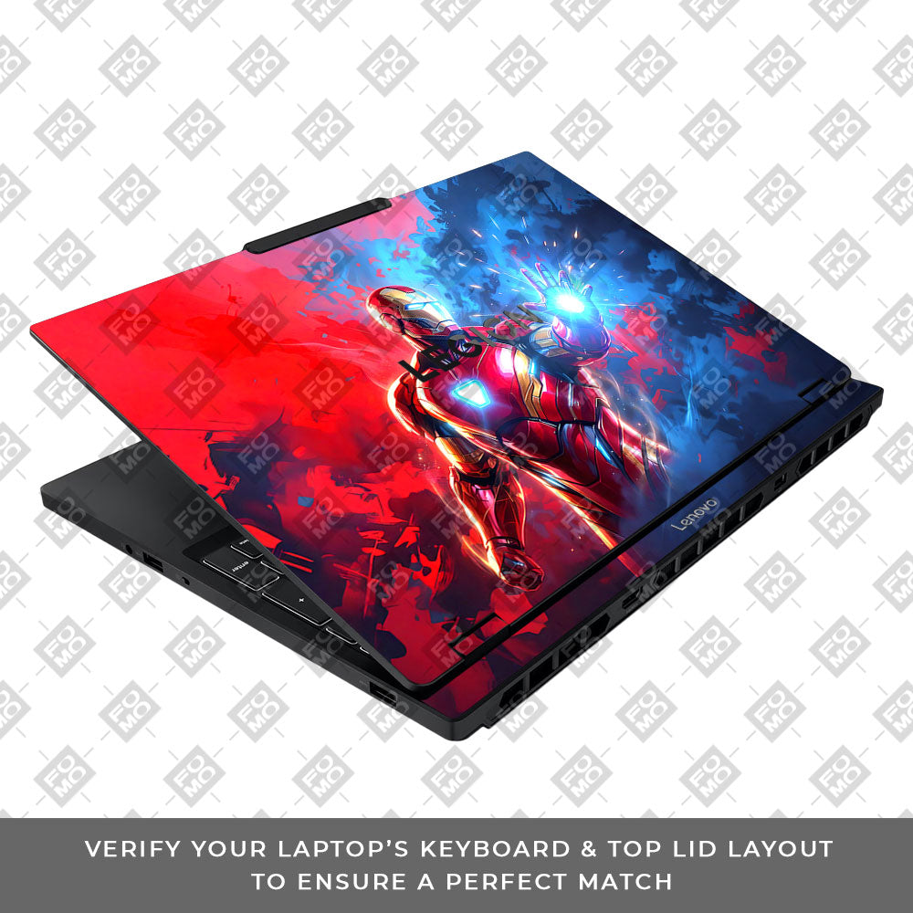 Iron Man Arc Reactor Power Lenovo Legion 5 15IAX10 Laptop Skin