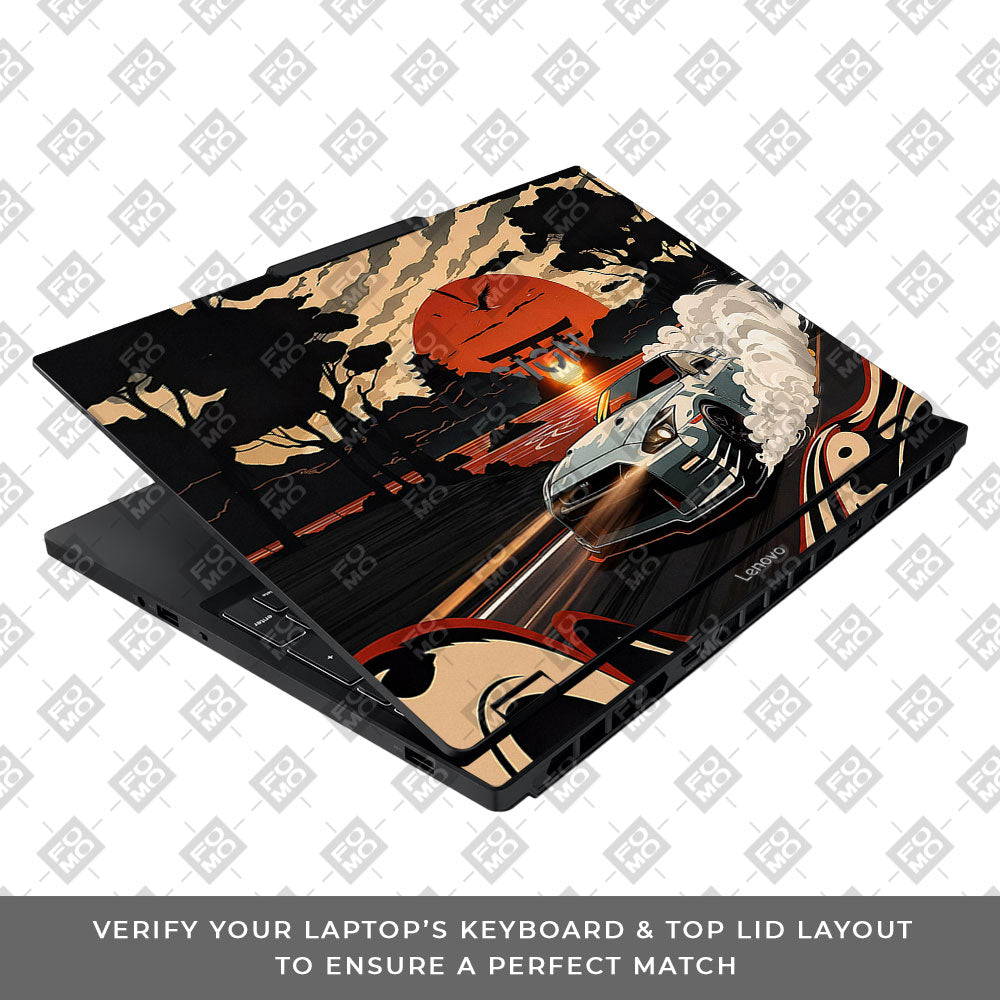 Samurai Rising Sun GTR Lenovo Legion 5 15IAX10 Laptop Skin